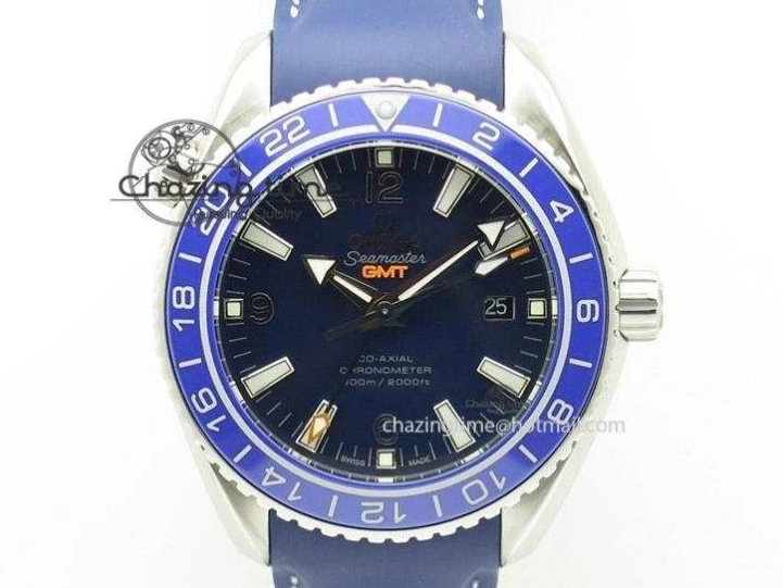 0428 Thermal Seamaster Diver 300M ZF 1:1 Best Edition Blue Ceramic White Dial on SS Bracelet A 7733